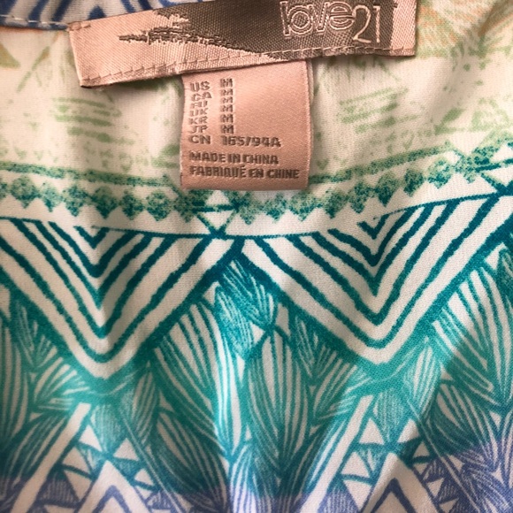 Patterned Tie-front Romper - Picture 3 of 4